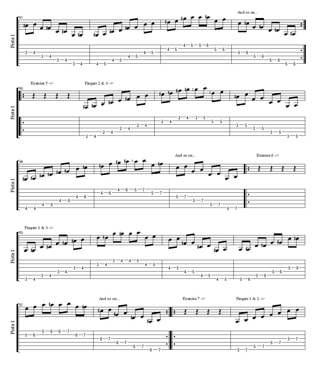 Guitar Pro   Warm Up Exercises   Warm Up Exercises By Bright_Eyes v1 page 003 apprendre la guitare